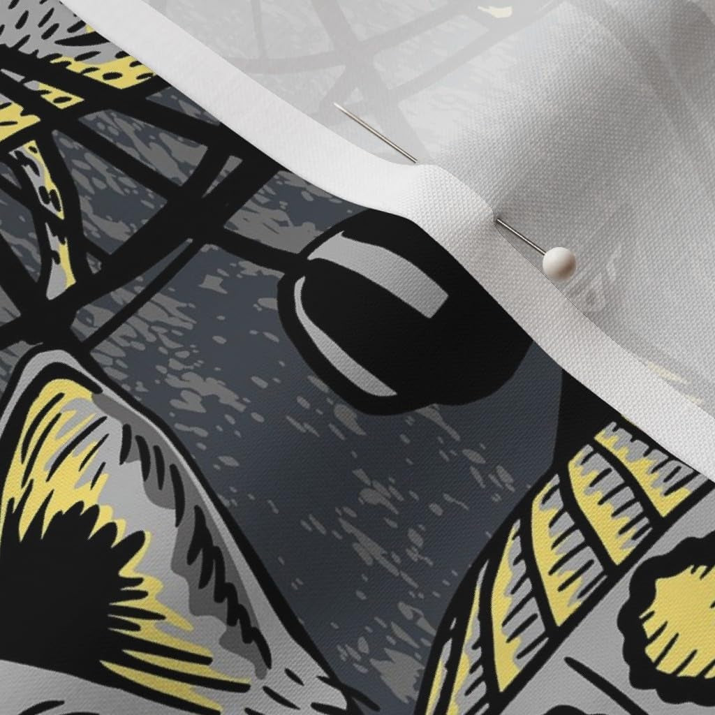 Batty Cat's Spooktacular Petal Power Cotton for Crafty Felines and Ghastly Grommets!