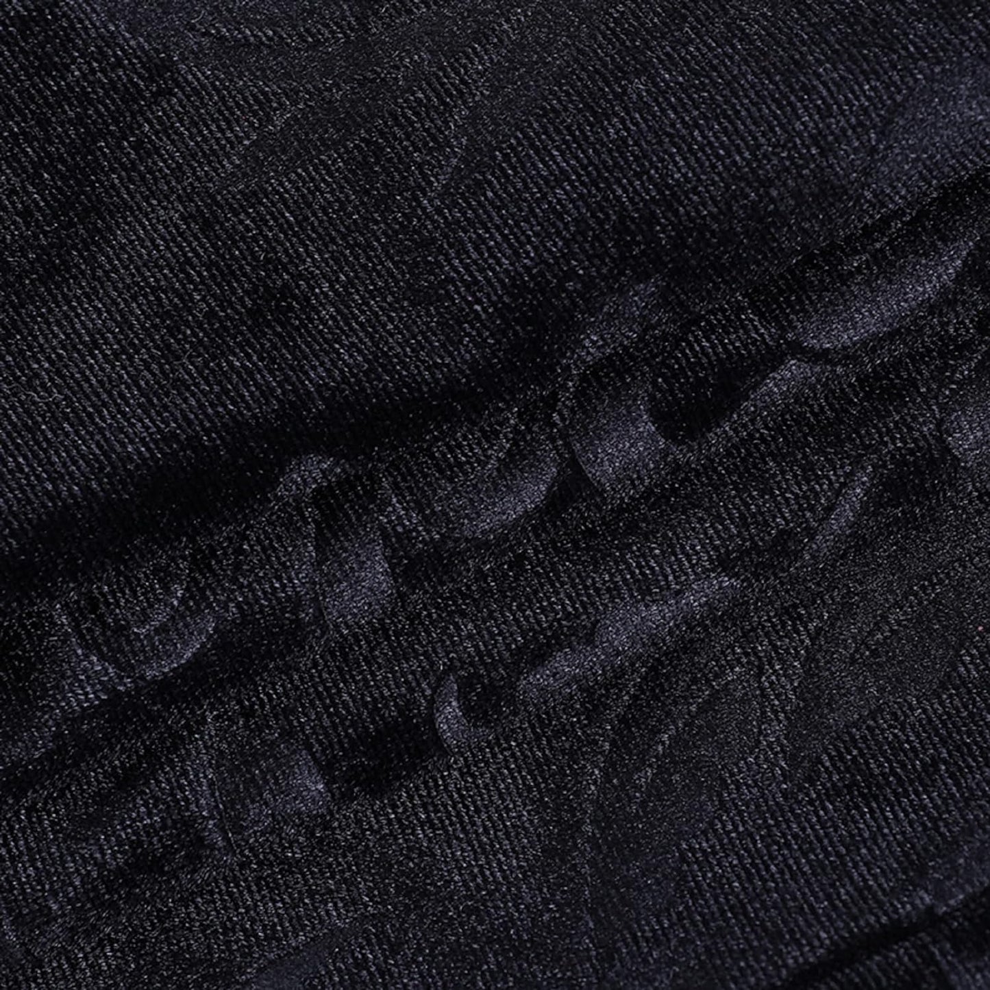 Gothic Velvet Crop Top for When You Want to Look Like a Edgy Bat in a Rock Band!