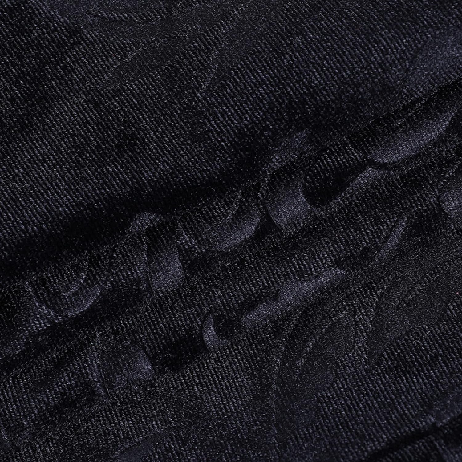 Gothic Velvet Crop Top for When You Want to Look Like a Edgy Bat in a Rock Band!