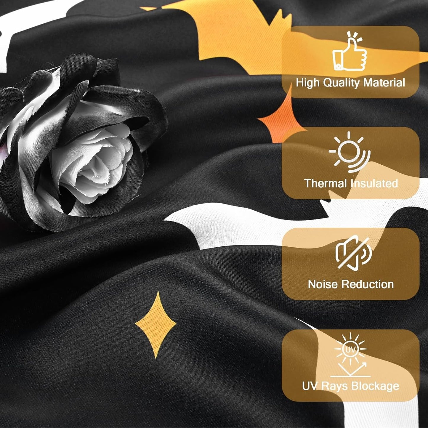 Spooky Chic: Bat-acular Blackout Curtains for Those Who Can’t Handle Daylight Savings!