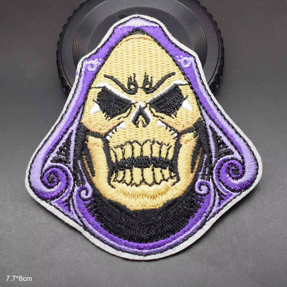 Horror Cool Scary Scream Masters Embroidered Patch for Clothing Iron on Embroidered Patch
