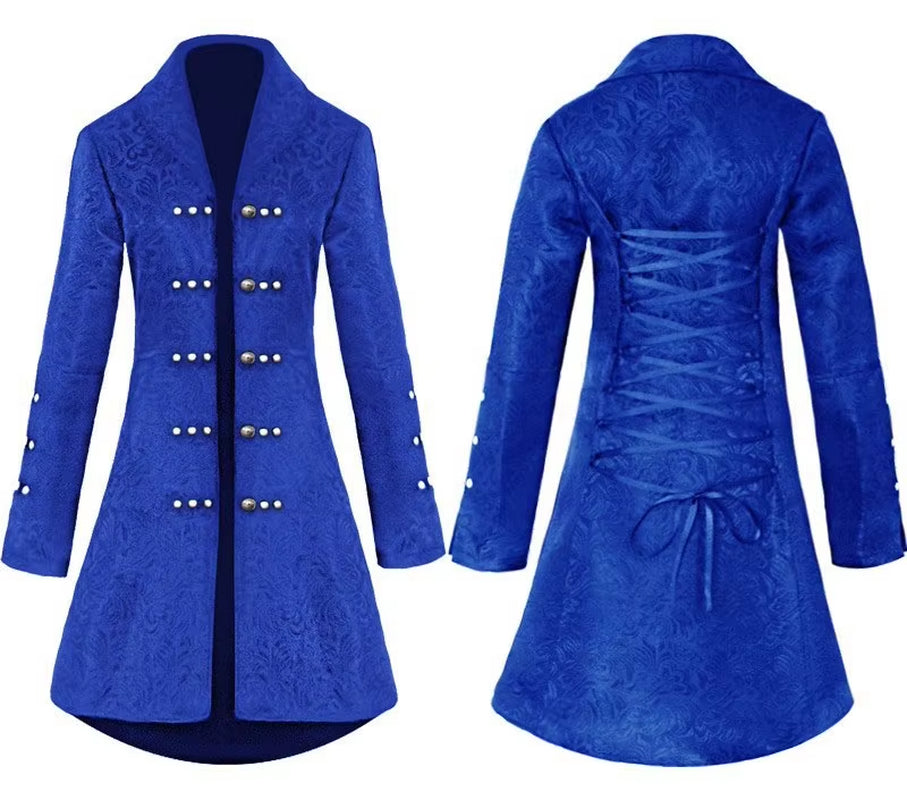 Gothic Superhero's Fancy Picnic Jacket: The Ultimate Dovetail Swallow Coat for Those Who Take Halloween Way Too Seriously!