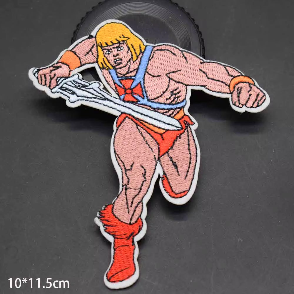 Horror Cool Scary Scream Masters Embroidered Patch for Clothing Iron on Embroidered Patch