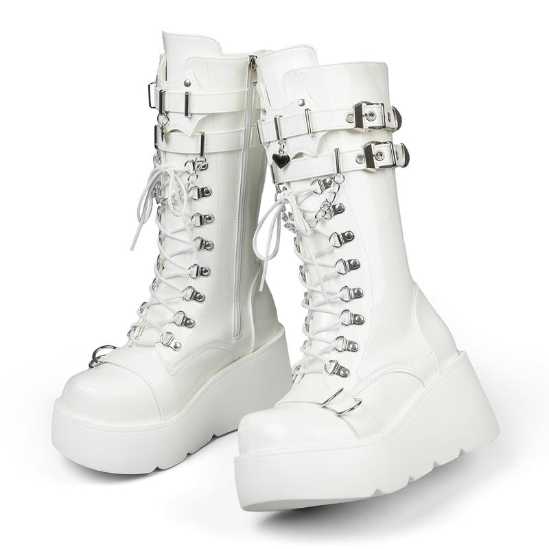 Gothic Giraffe Elevators: Knee High Style for the Leggy and Darkly Inclined!