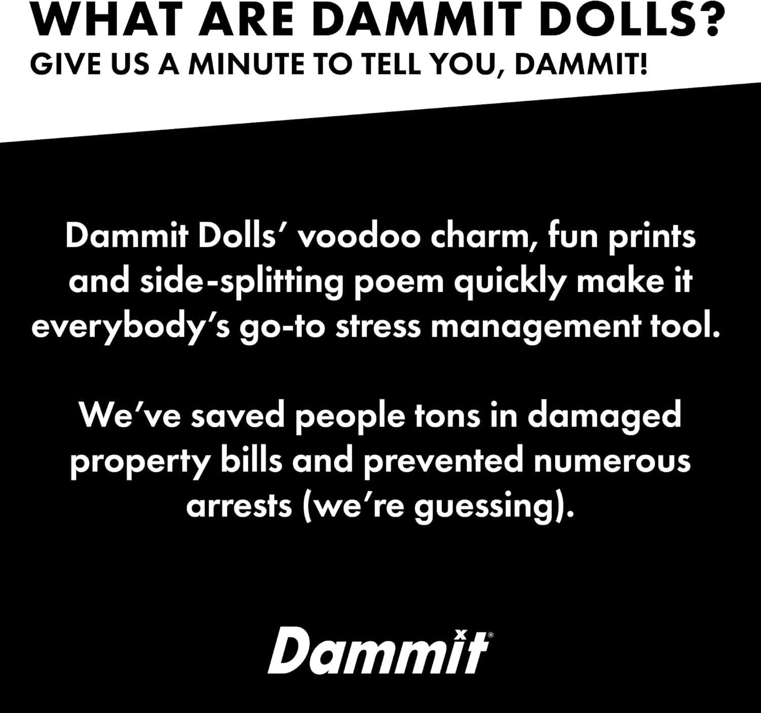 Limited Edition Dammit Skeleton Doll - Ultimate Stress Relief Gag Gift!