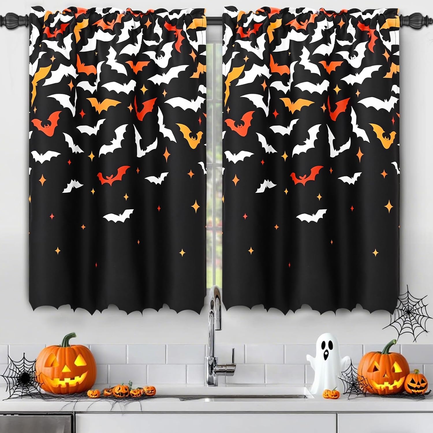 Spooky Chic: Bat-acular Blackout Curtains for Those Who Can’t Handle Daylight Savings!