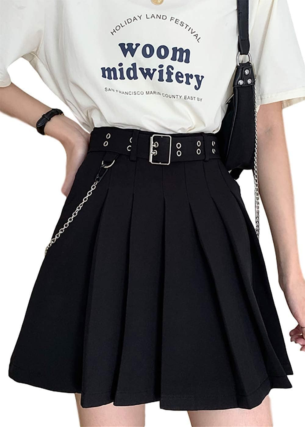 Gothic Glam: The Skirt That Says "I Rock Black While I Cha-Ching!