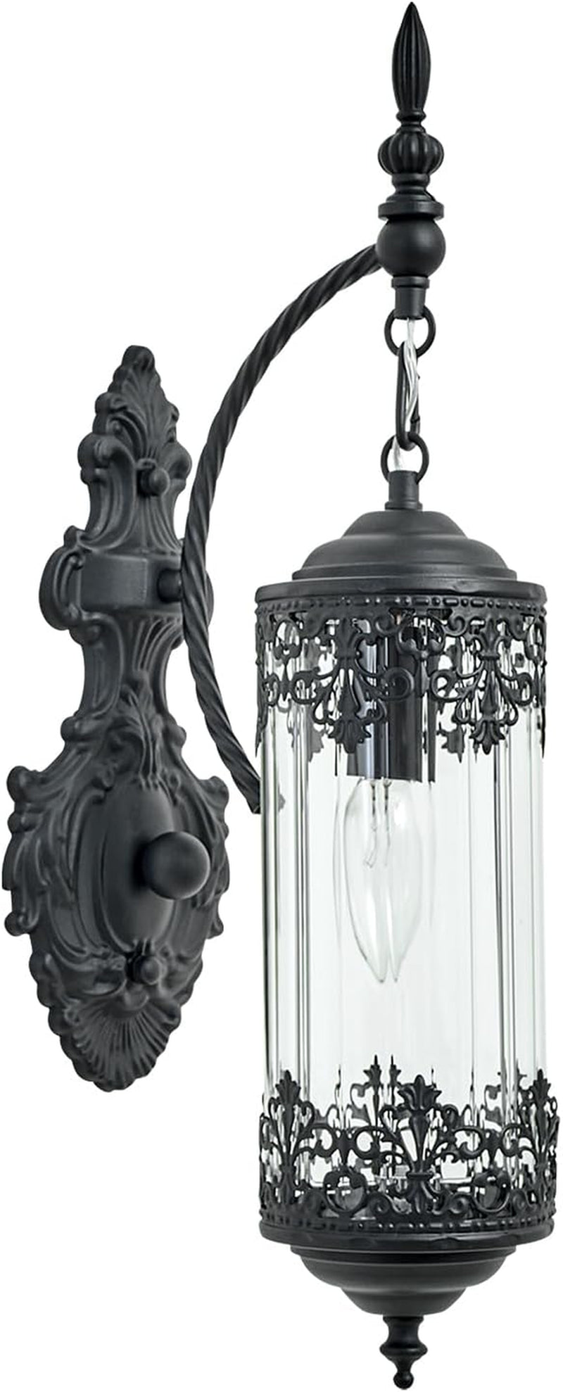 The Spooky Chic Candleholder That Always Rings Twice: A Vintage Flare for Your Dark Alleyway!