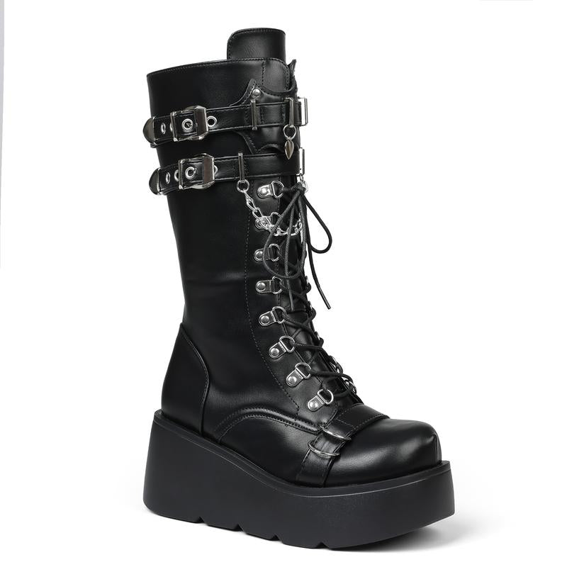 Gothic Giraffe Elevators: Knee High Style for the Leggy and Darkly Inclined!